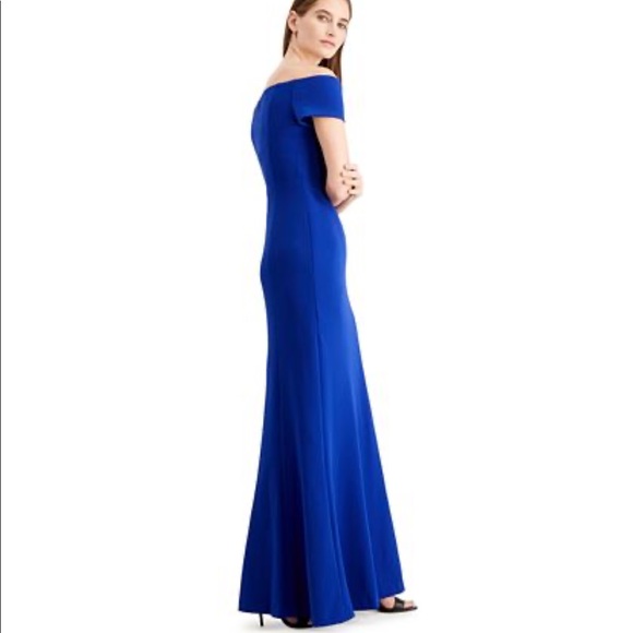 Royal Blue Calvin Klein formal gown - Picture 3 of 7